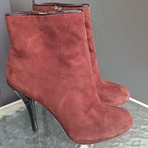 Jean Michel Cazabat Suede Booties